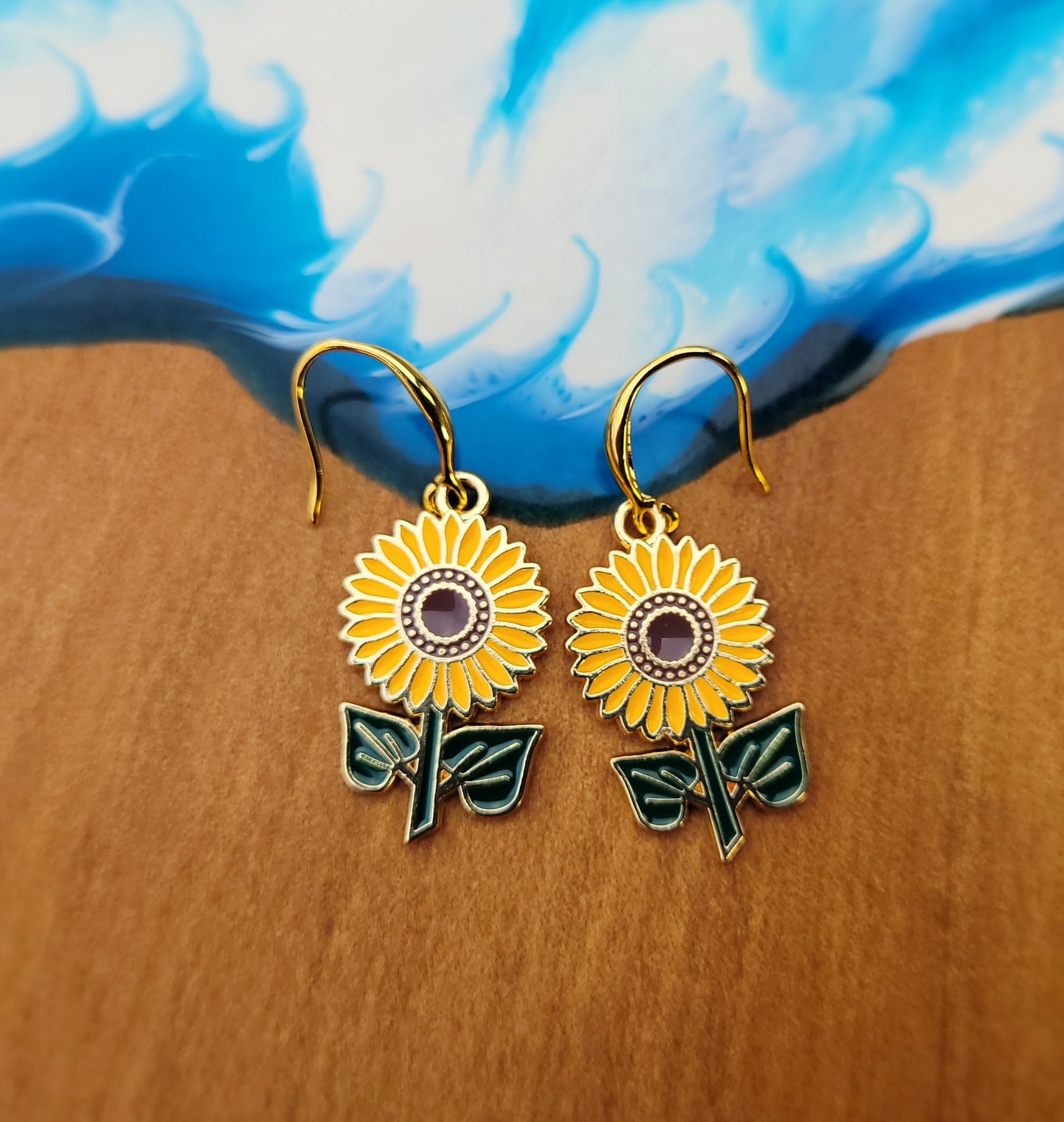 Sunflower Earrings