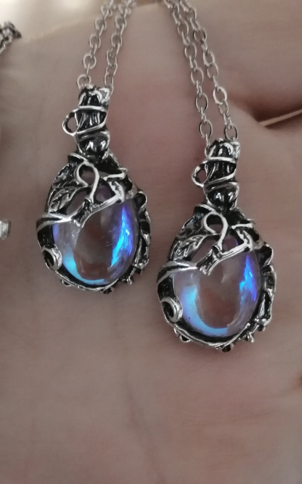 Elegant Moonstone Pendant Necklace