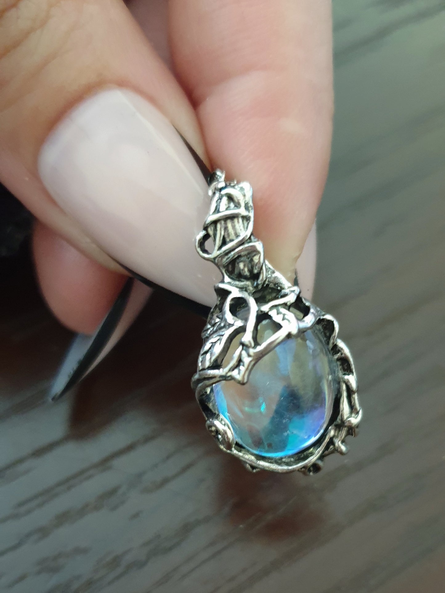 Elegant Moonstone Pendant Necklace