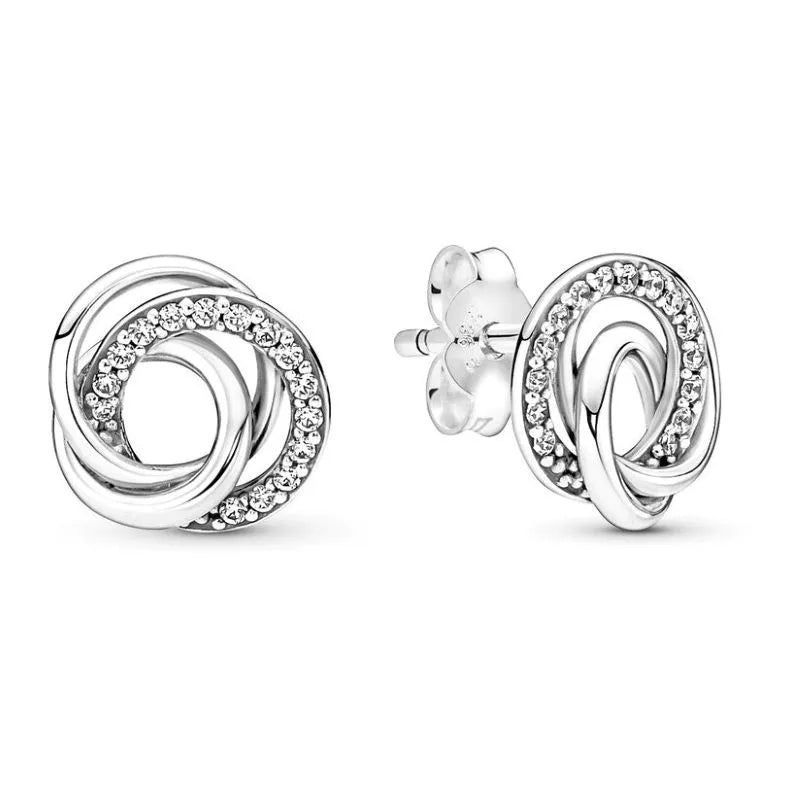 Encircled Stud Earrings