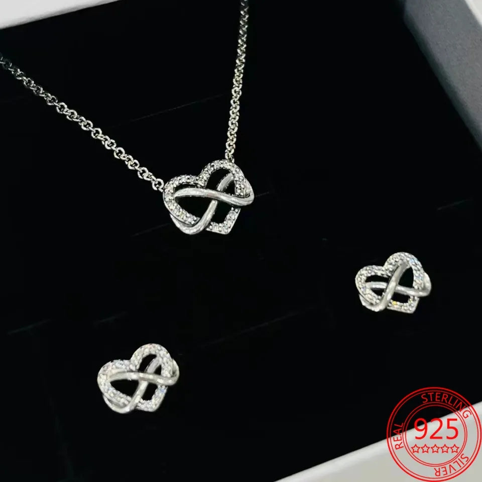 Infinity Heart Necklace