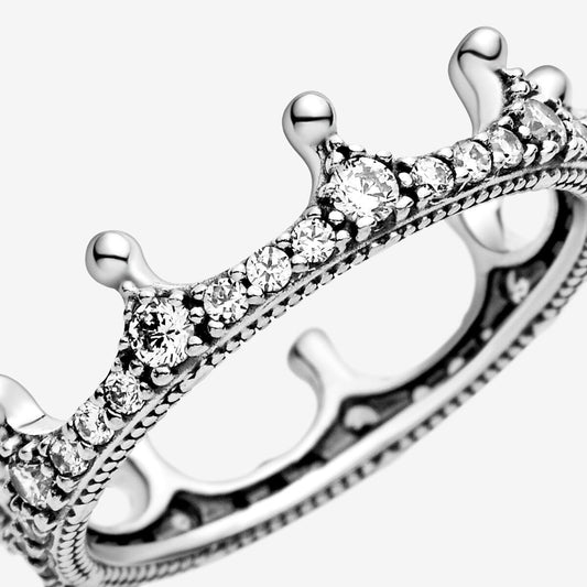 Sparkling Crown Ring