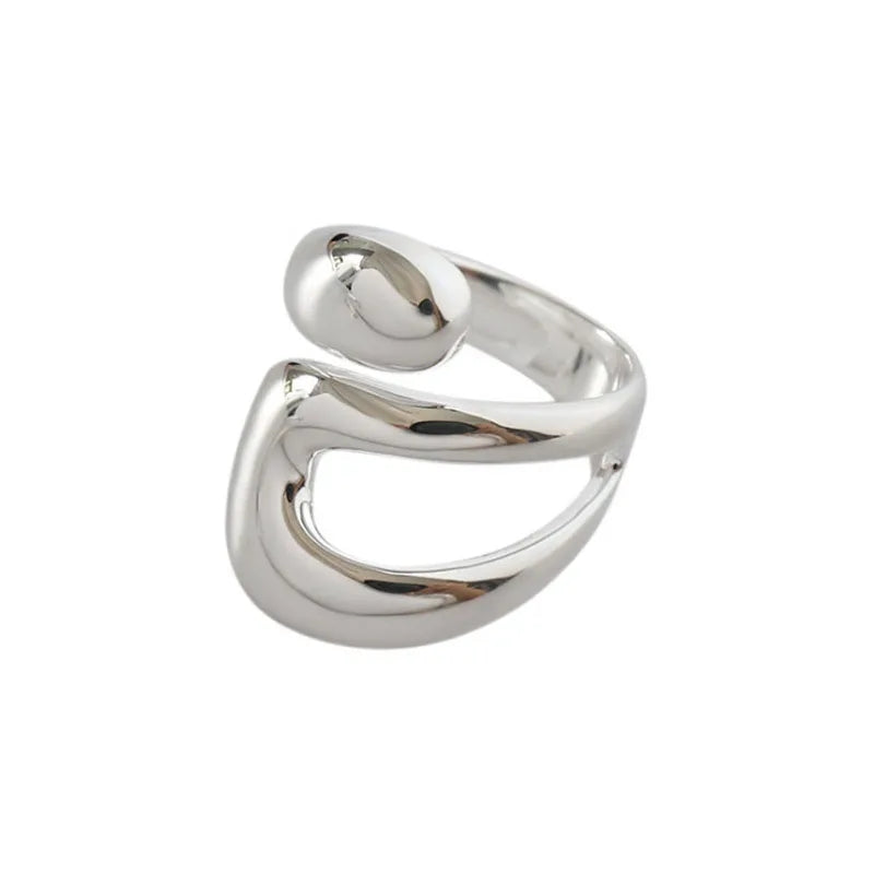 Silver Fashion Ring Set