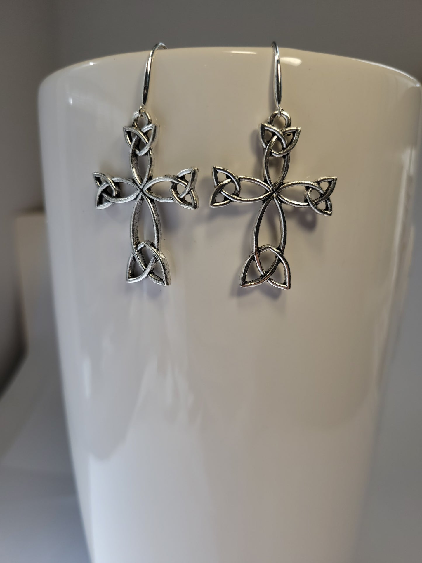 Irish Celtic Cross Earrings