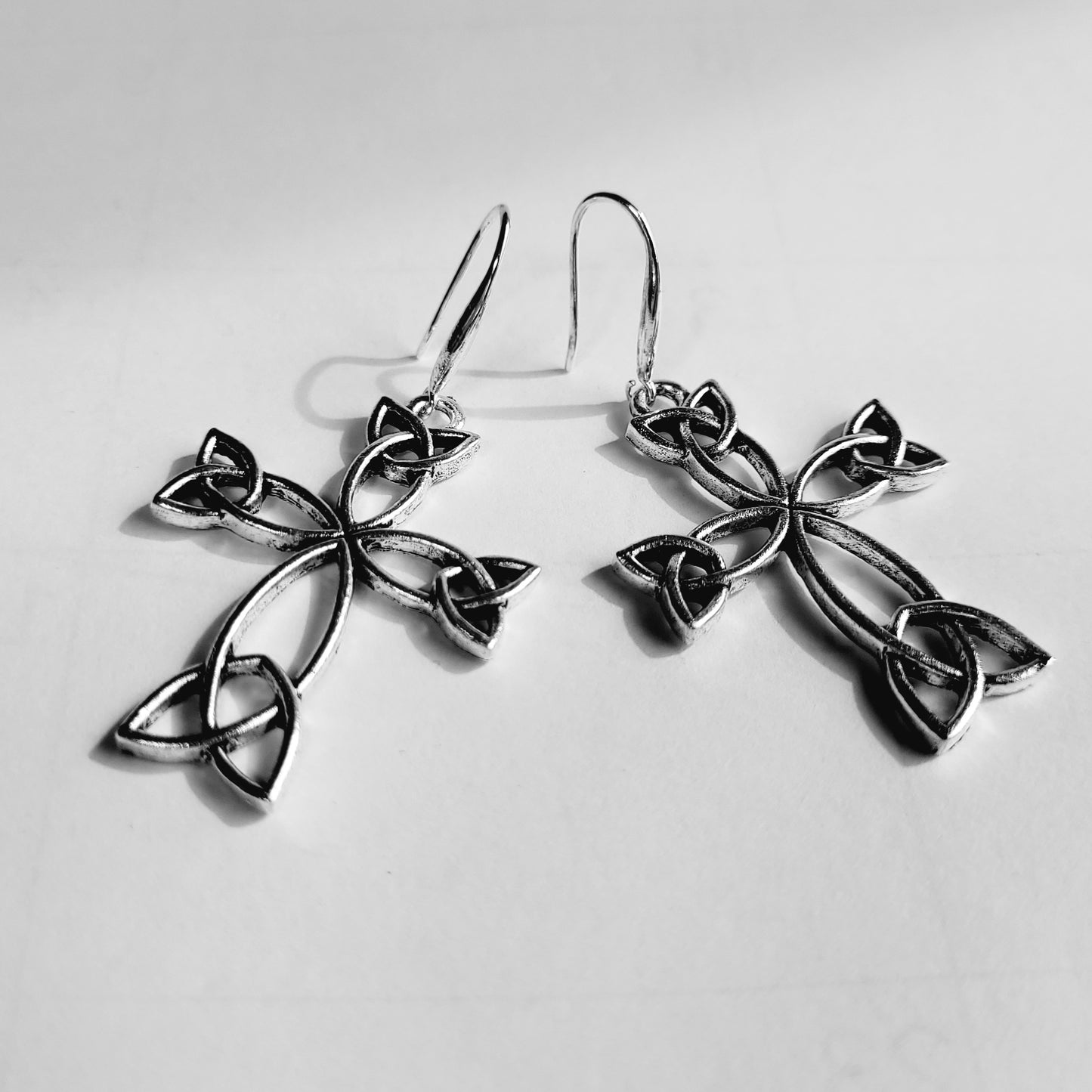 Irish Celtic Cross Earrings