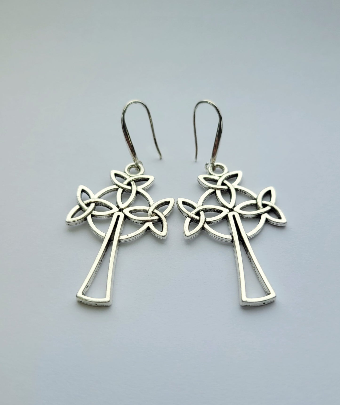 Irish Celtic Cross Earrings