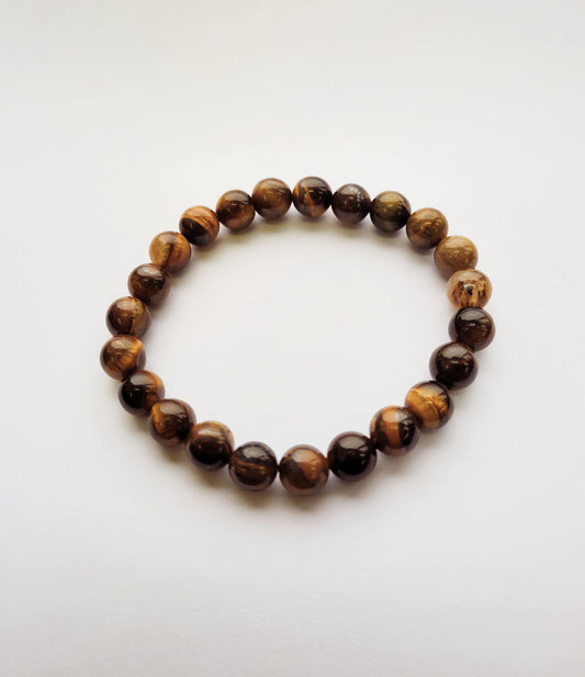 Tiger Eye Bead Bracelet