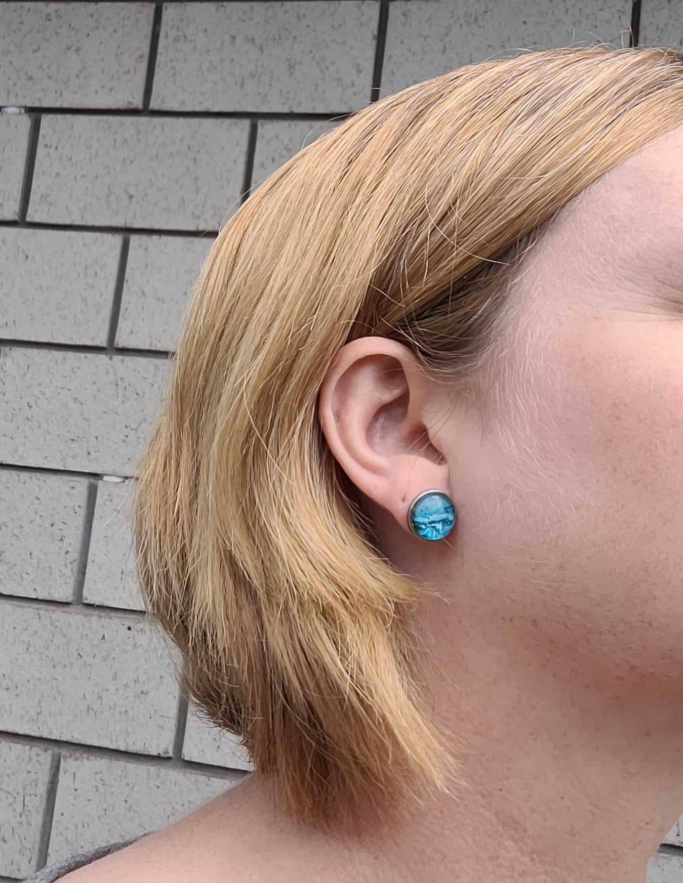 Turquoise Stud Earrings