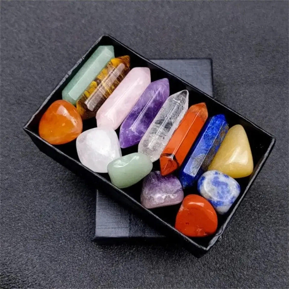 Chakra Healing Stones and Crystals Set