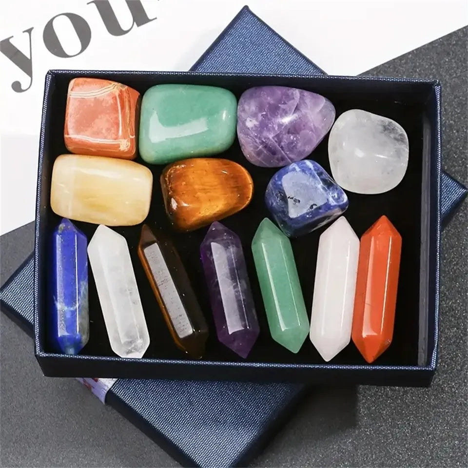 Chakra Healing Stones and Crystals Set