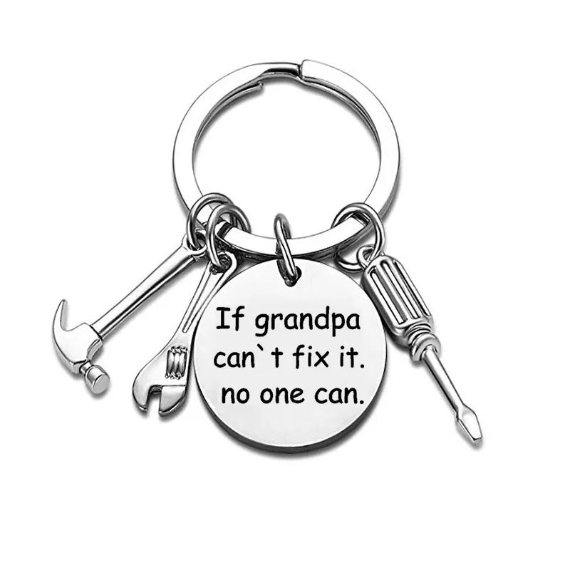 If Dad Can't Fix It, No One Can - Repairman Dad Keyring