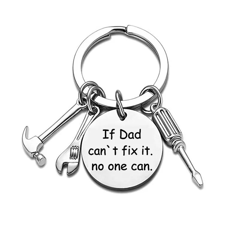 If Dad Can't Fix It, No One Can - Repairman Dad Keyring