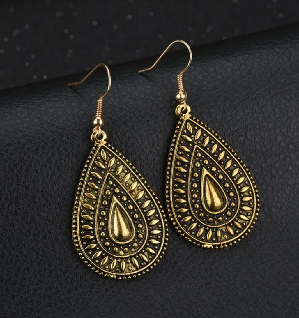 Tear Drop Boho Earrings