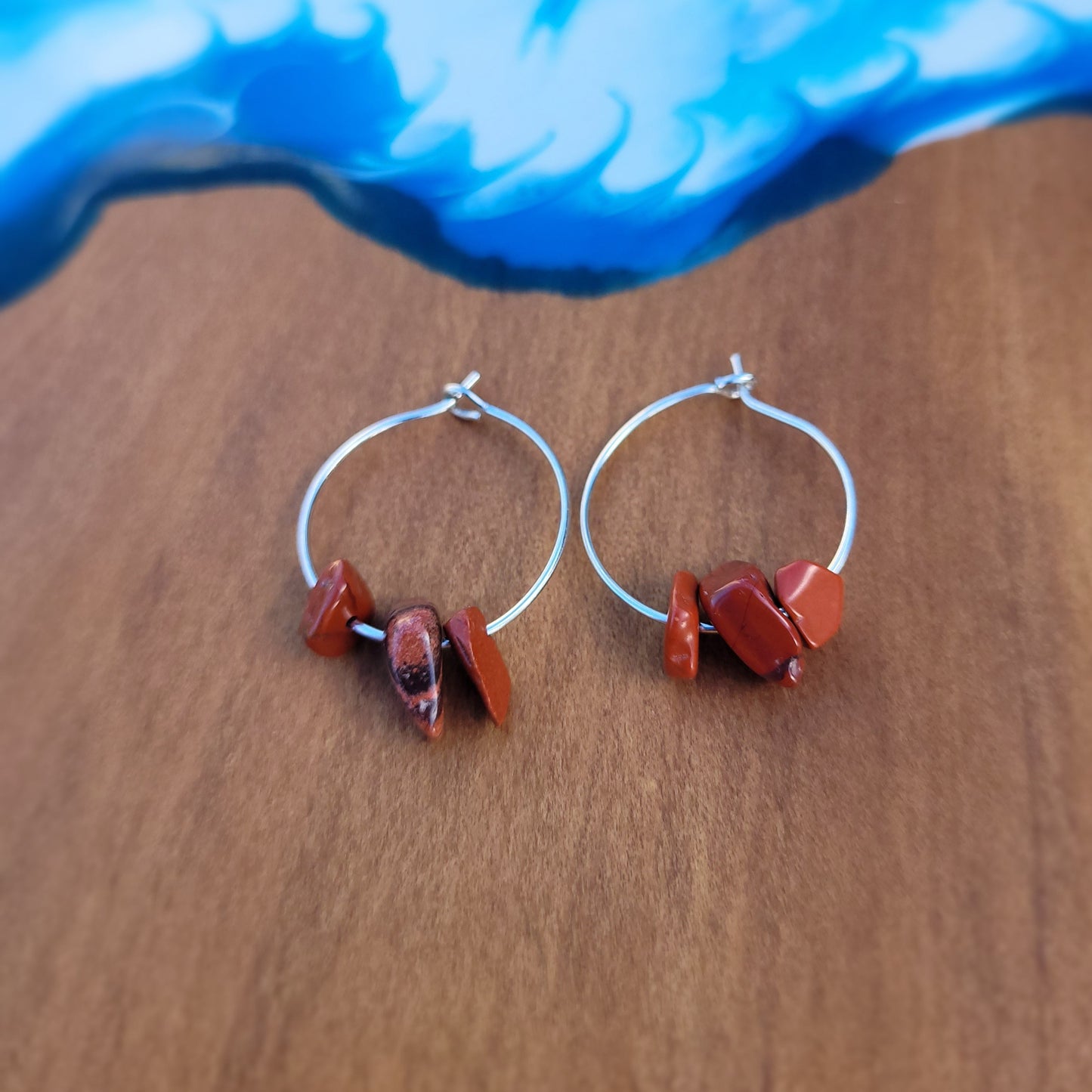 Red Jasper Earrings