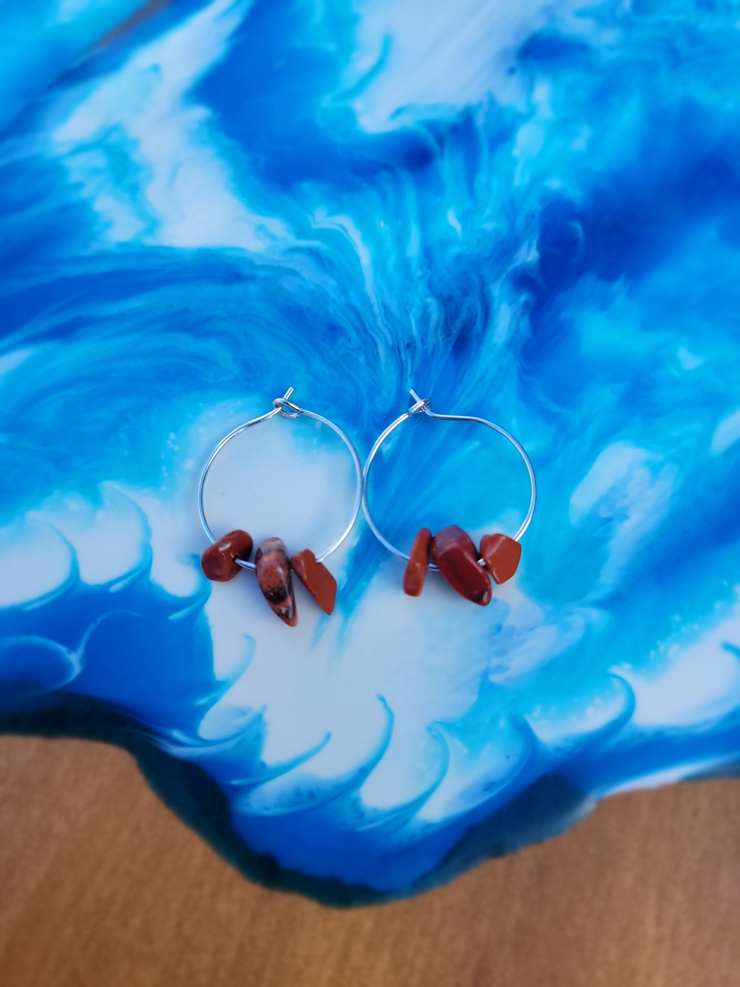 Red Jasper Earrings