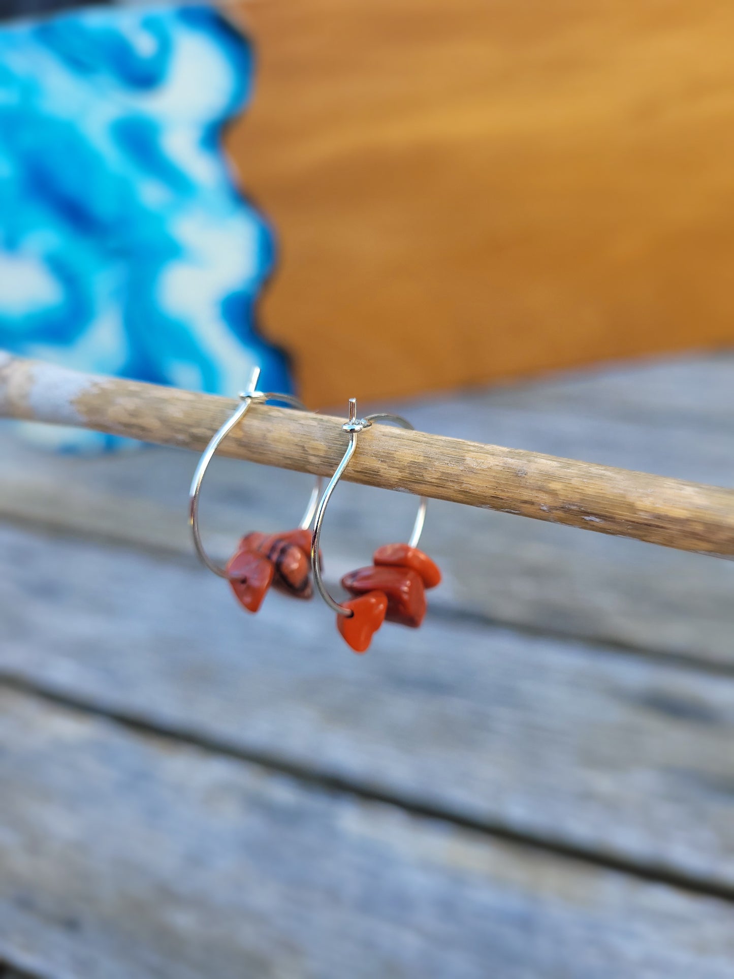 Red Jasper Earrings